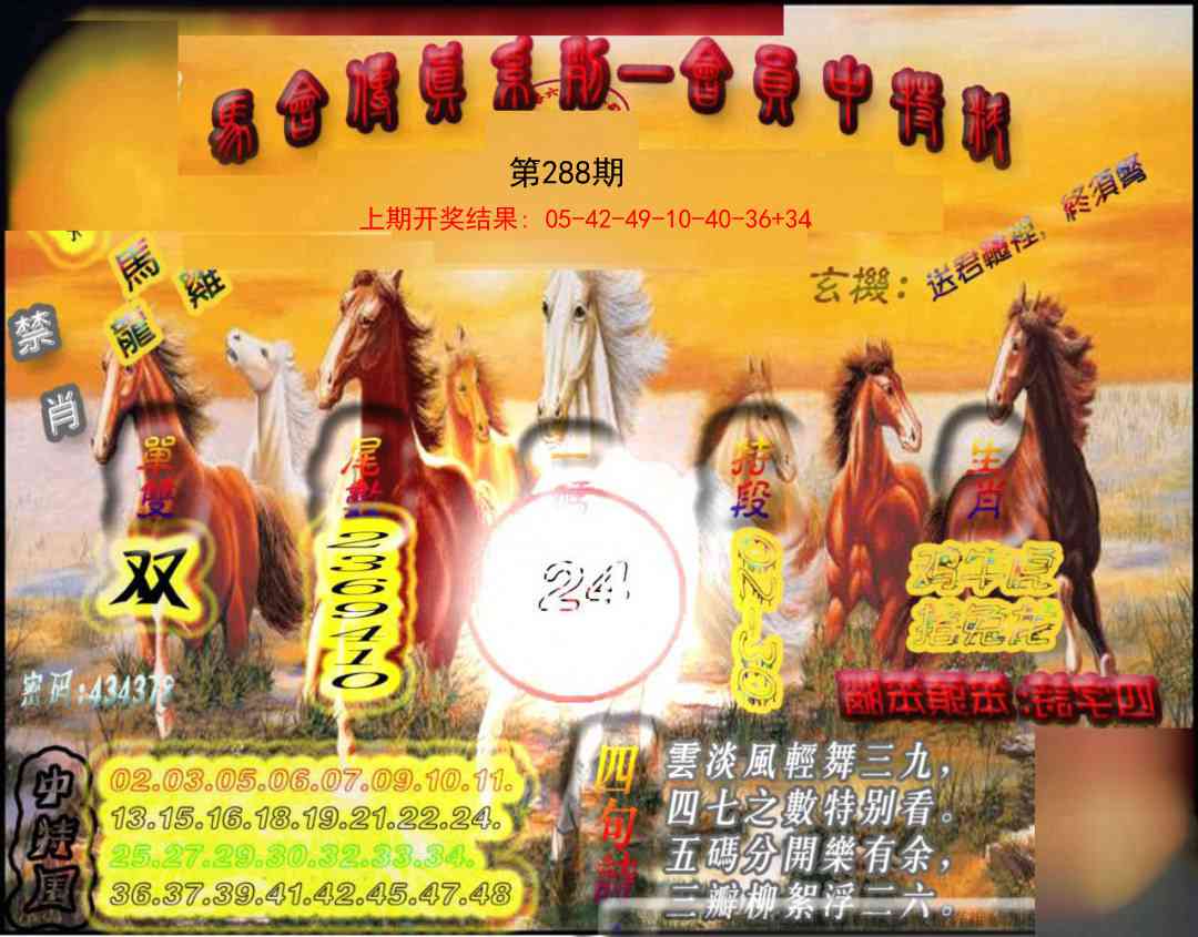 288期马会传真-会员报[图]