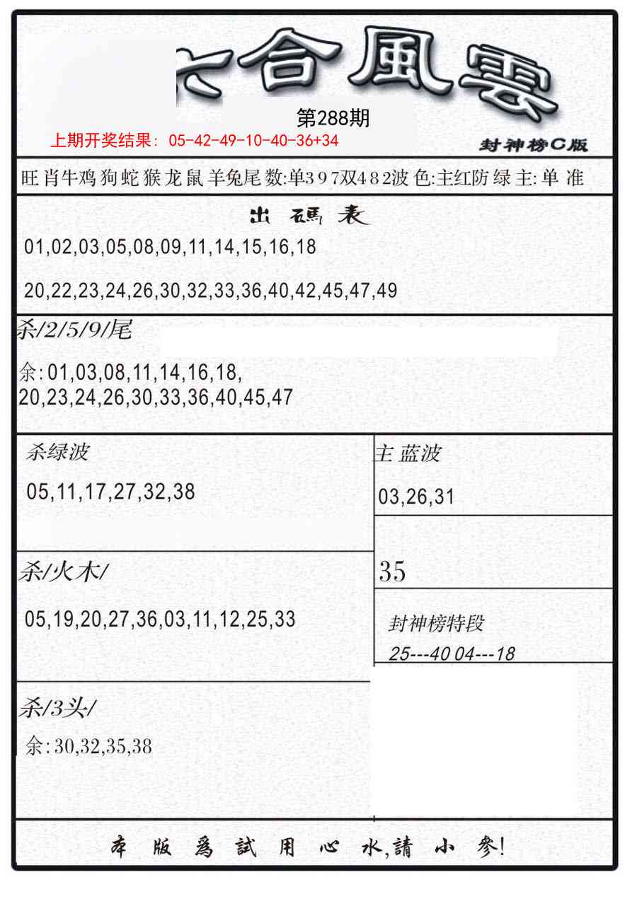 288期六合风云B[图]