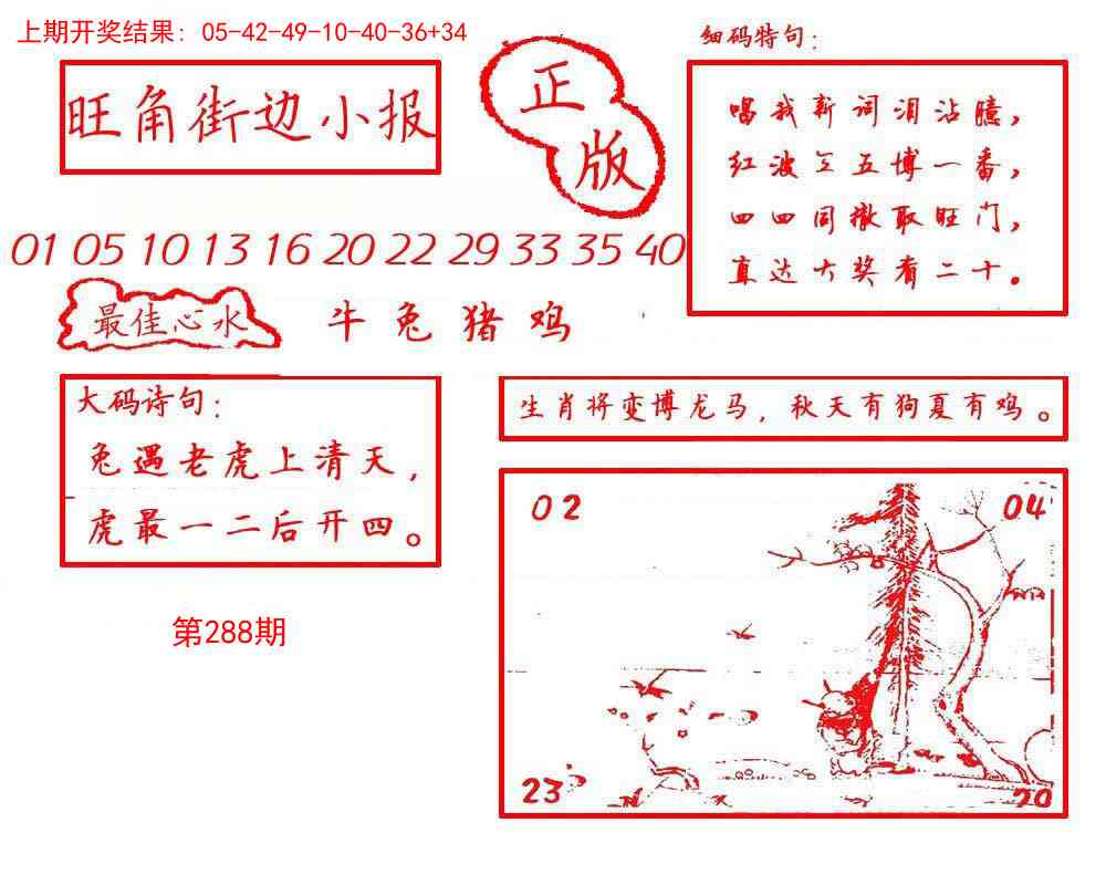 288期旺角街边小报[图]