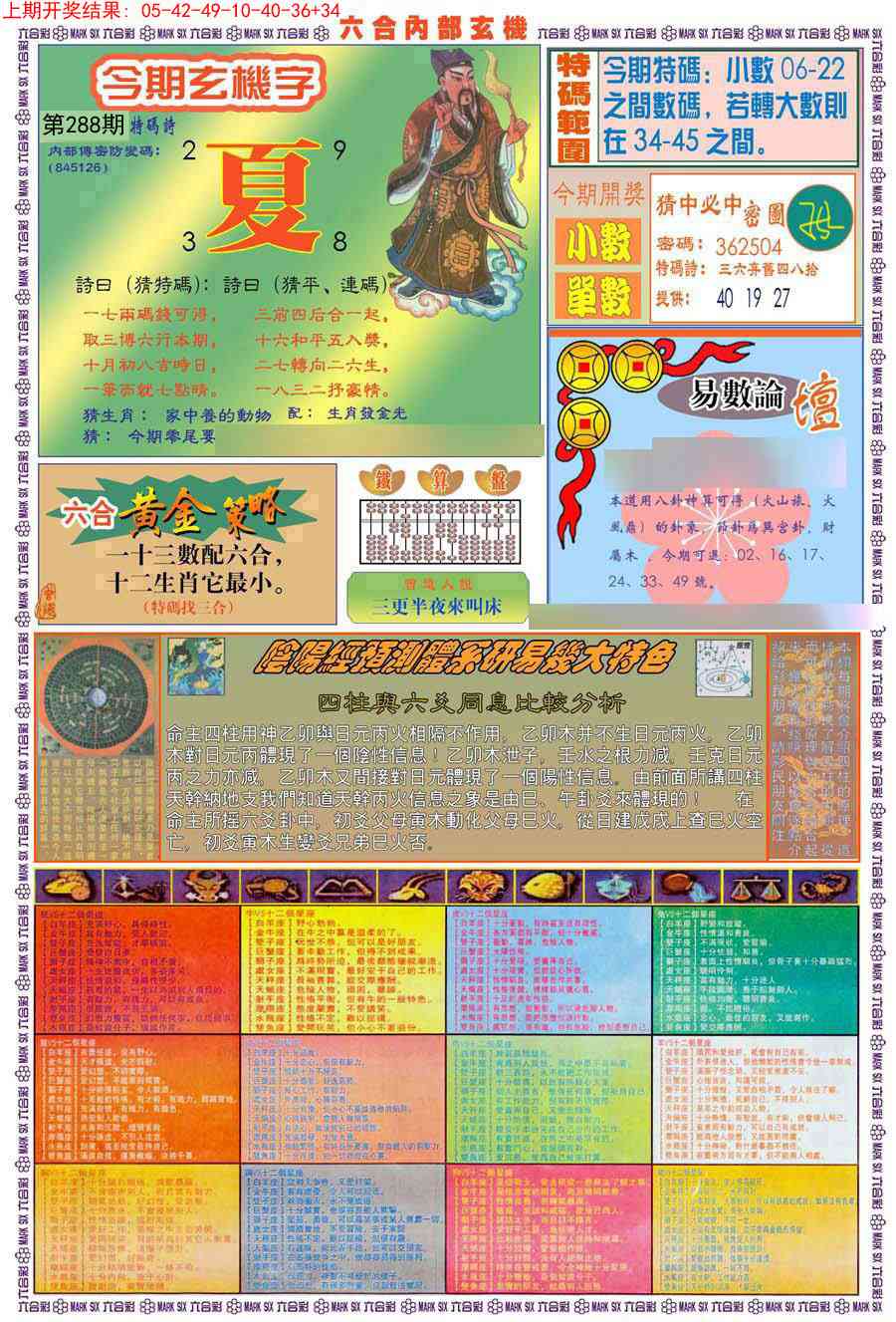 288期(新版)内部玄机B[图]