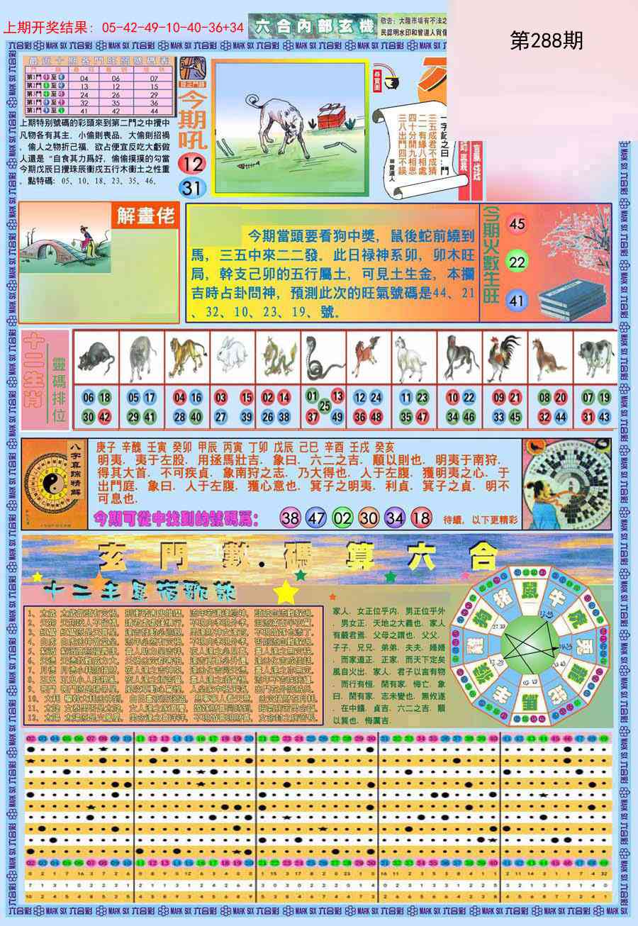 288期(新版)内部玄机A[图]