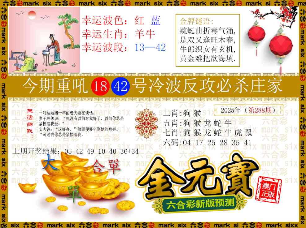 288期金元宝[图]