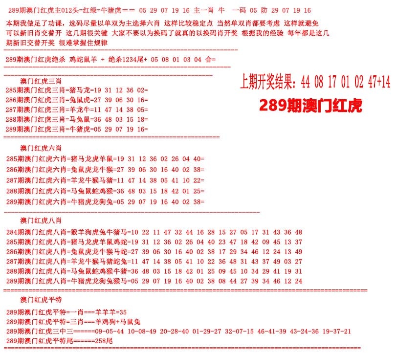 289期红虎图[图]
