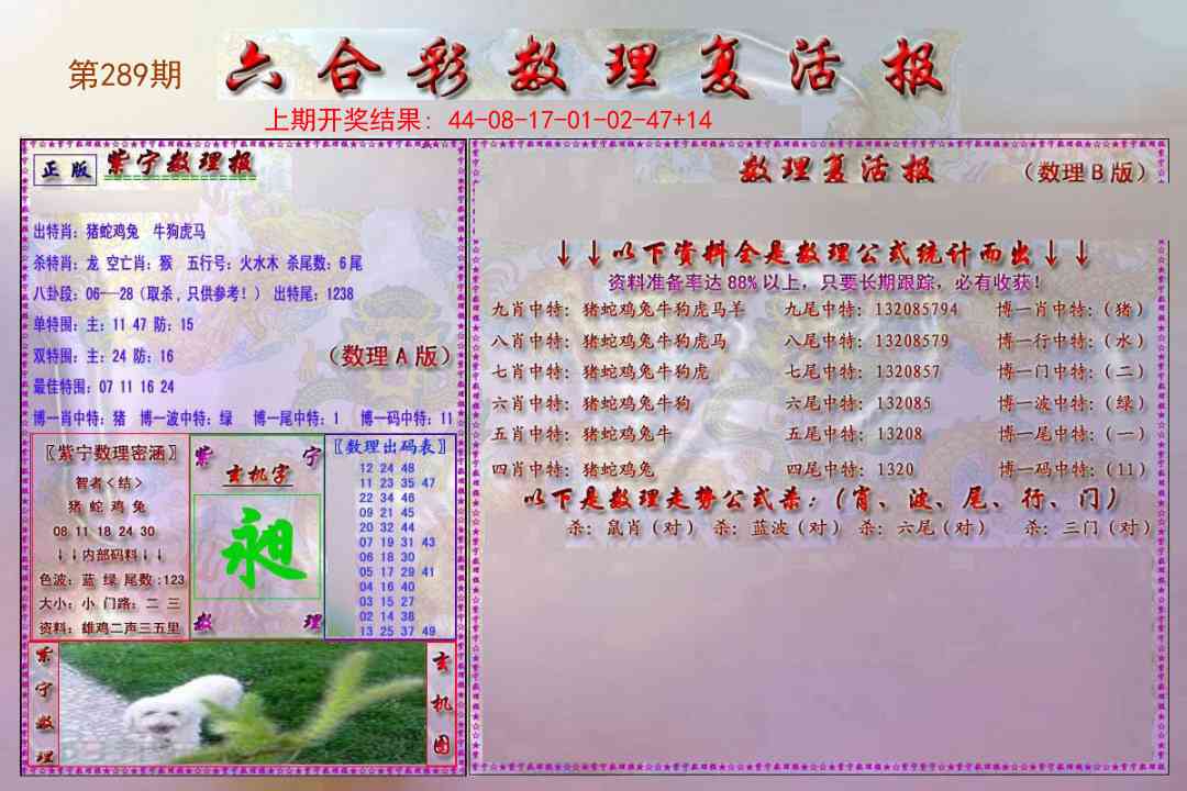 289期数理复活报[图]