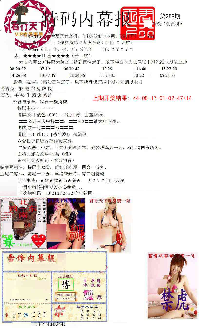 289期特码内幕报[图]