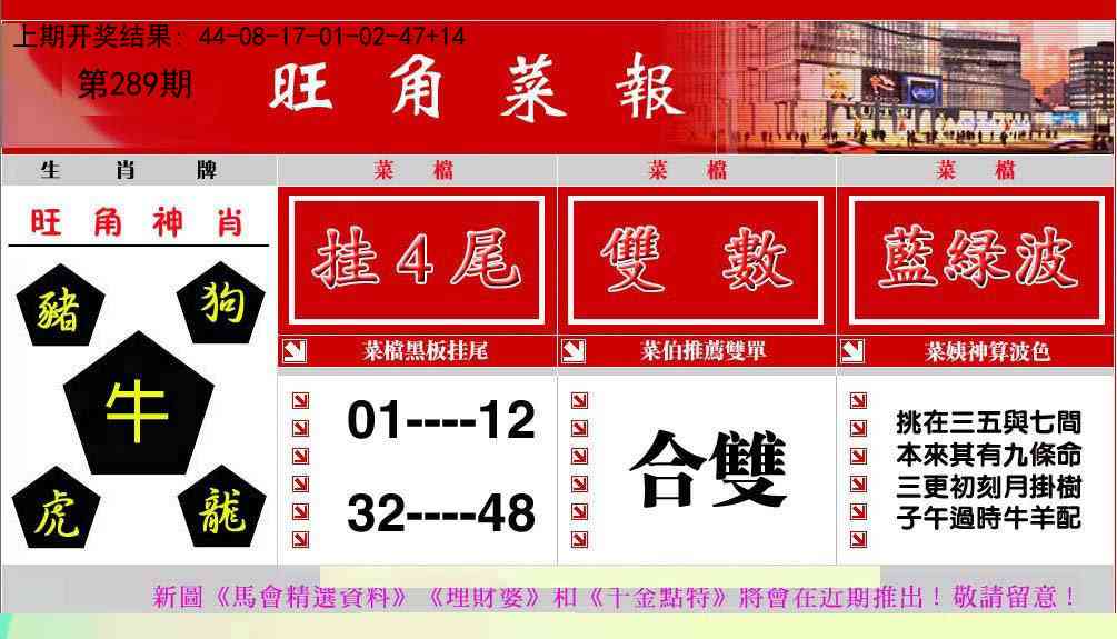 289期旺角菜报[图]