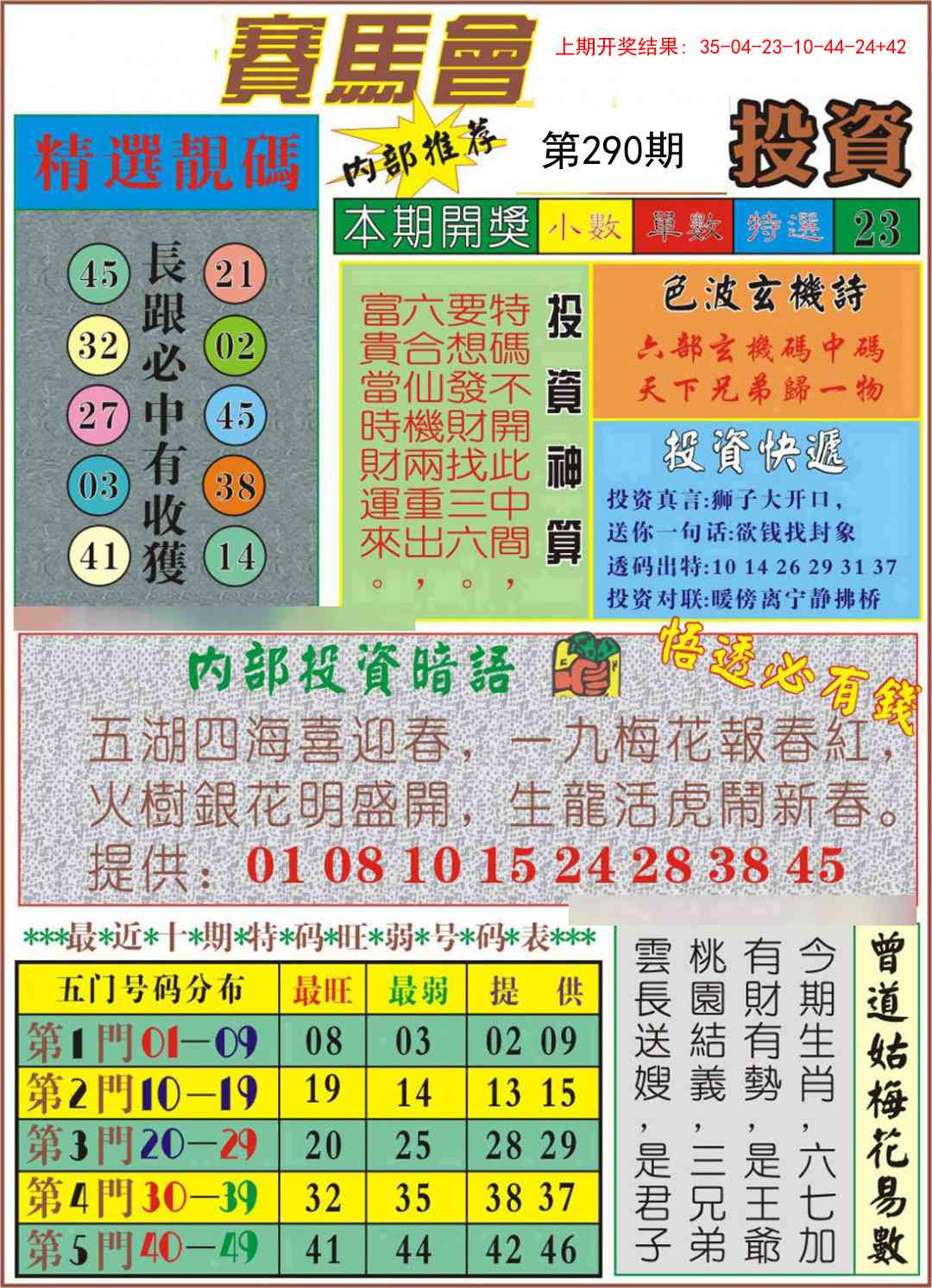 290期马会投资[图]