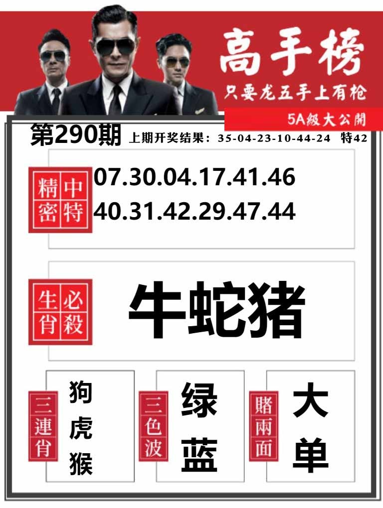 290期金牛高手榜[图]
