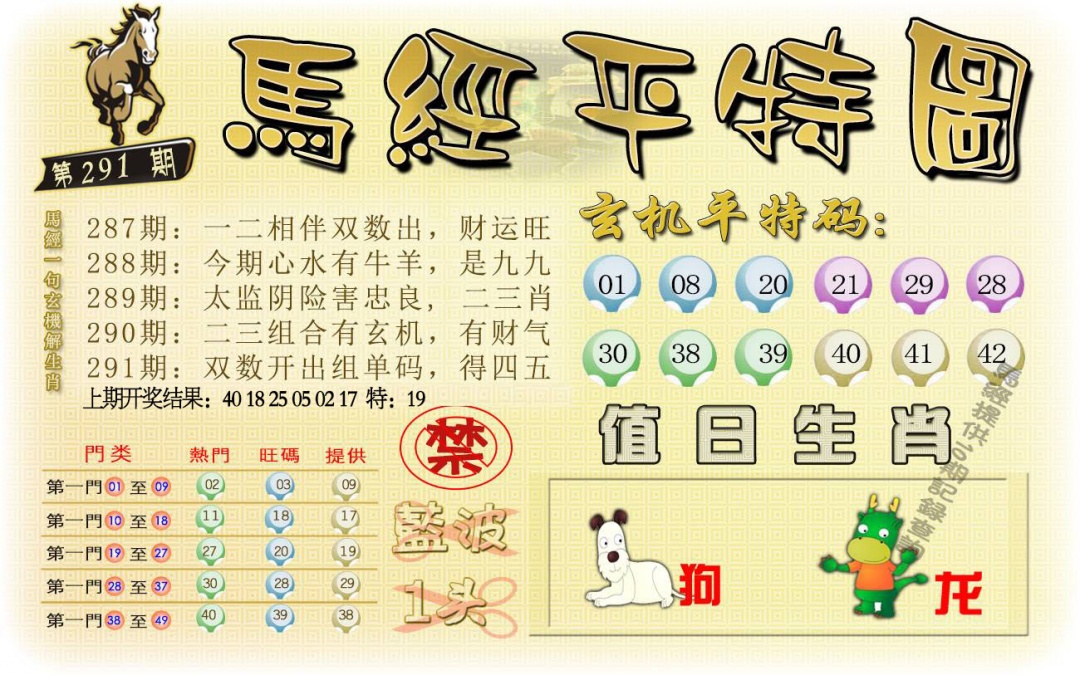 291期马经平特图[图]