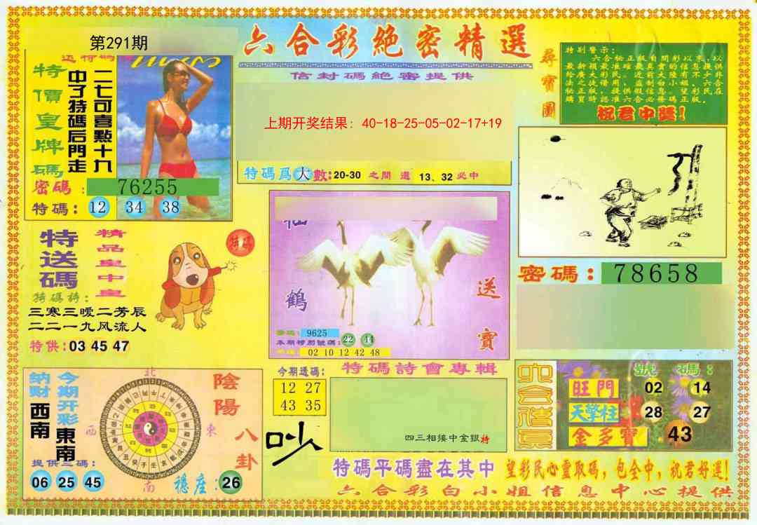 291期绝密精选A[图]