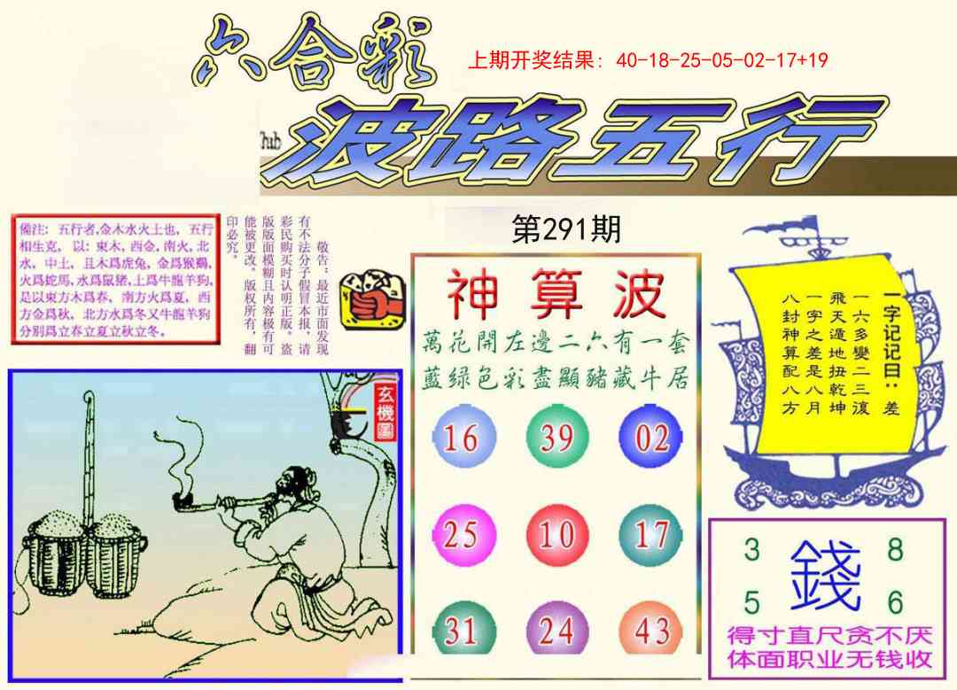 291期波路五行[图]