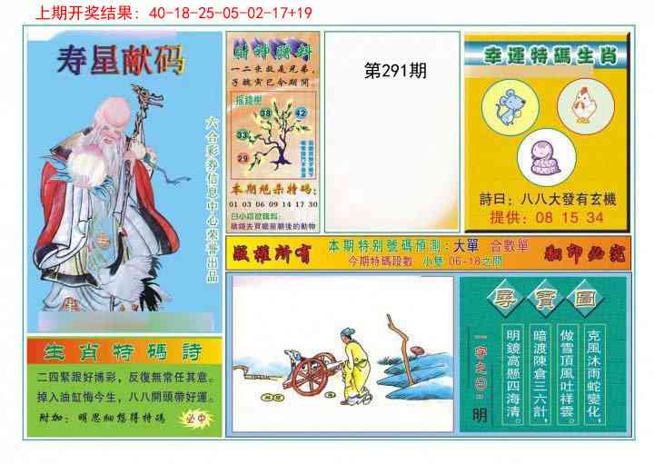 291期寿星献码[图]