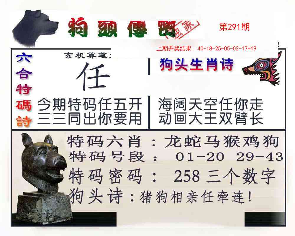 291期狗头传密[图]