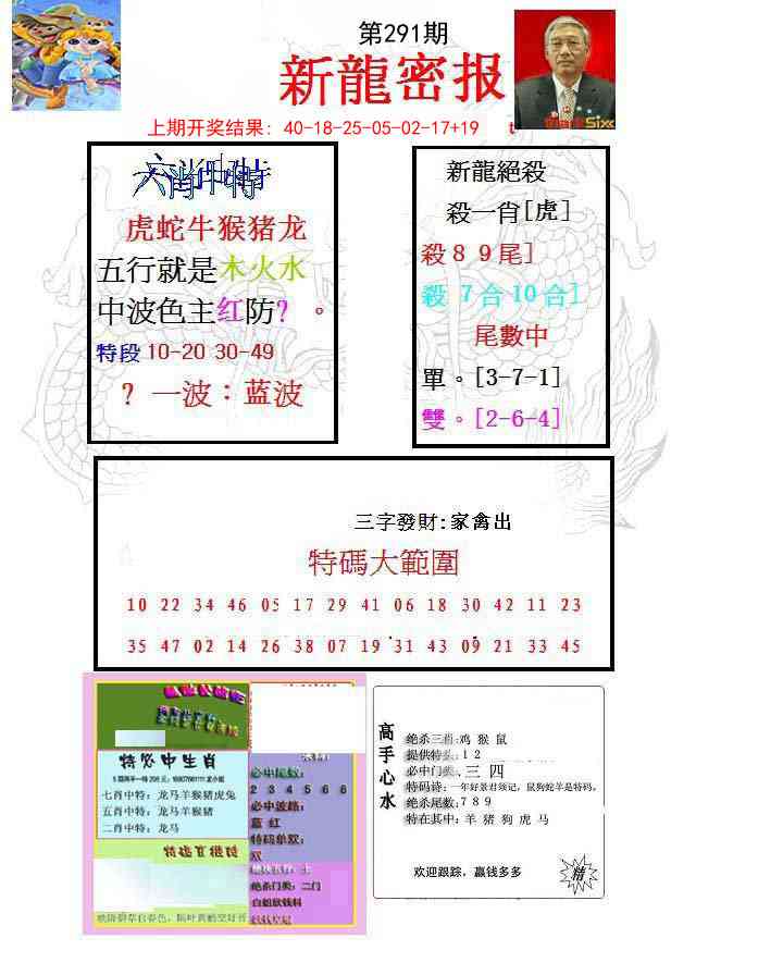 291期新龙密报[图]