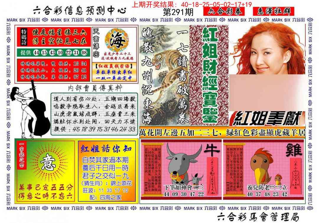 291期红姐财经宝鉴[图]