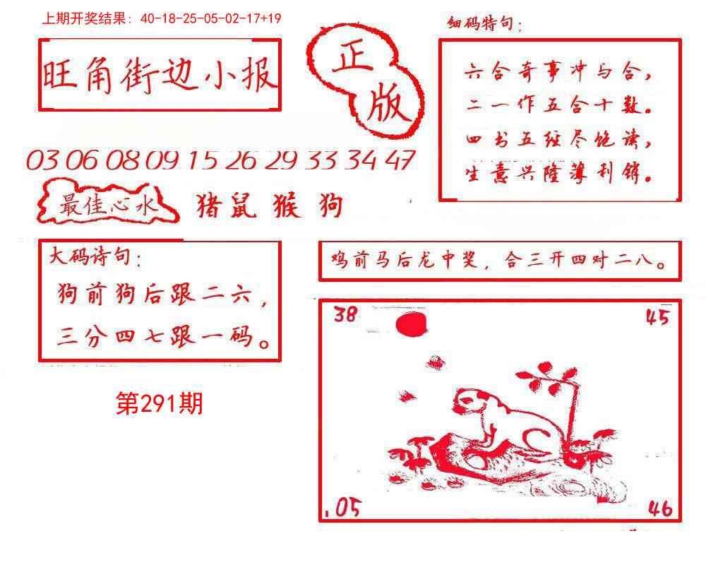 291期旺角街边小报[图]