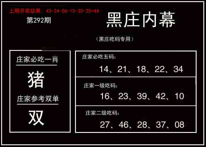 292期黑庄内幕[图]