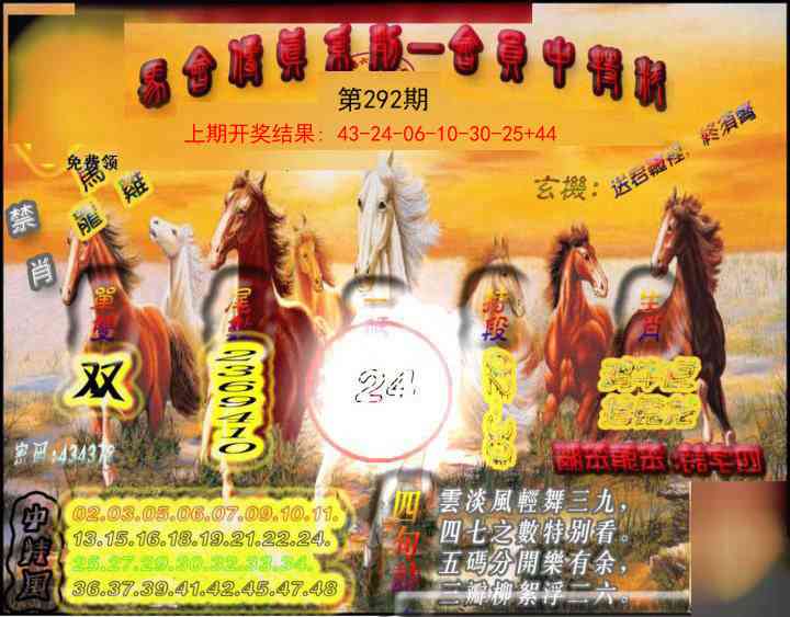 292期马会传真-会员报[图]