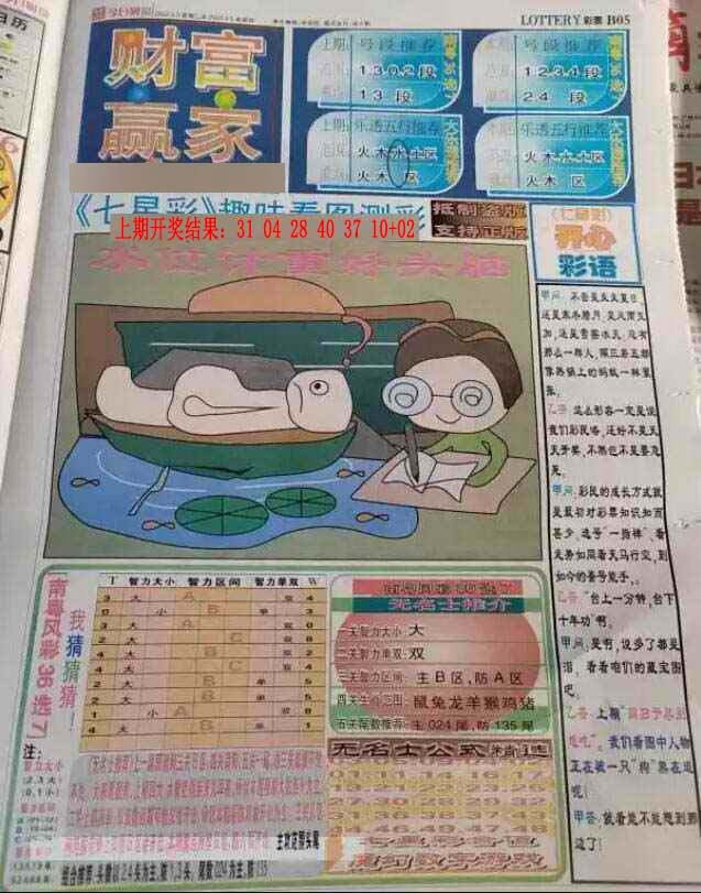 293期七星彩图(高清)[图]