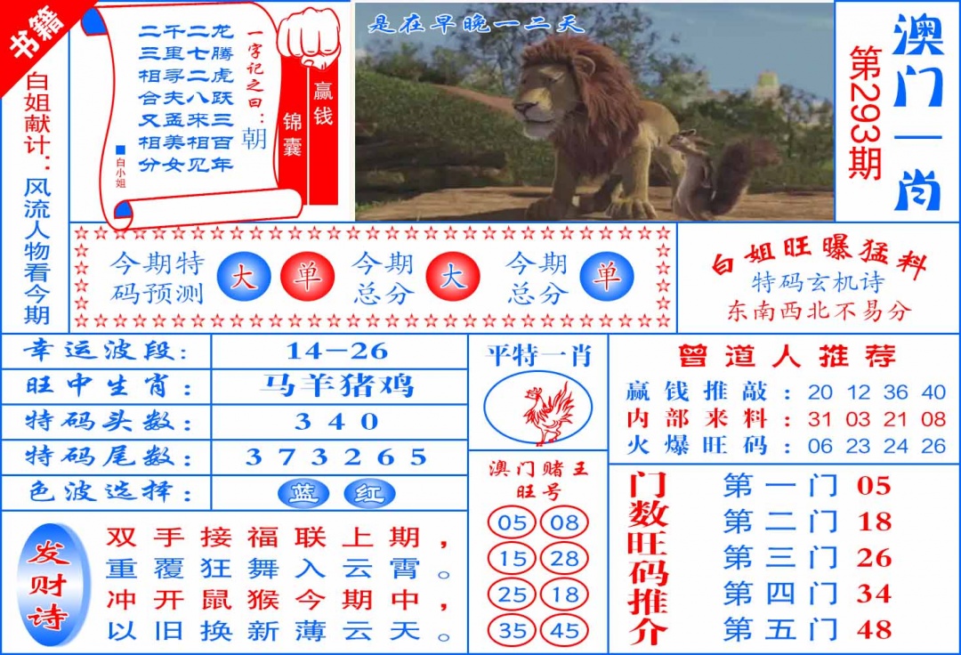 293期澳门东北虎[图]