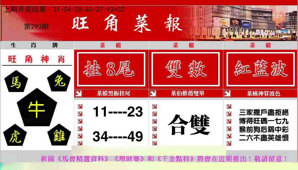 293期旺角菜报[图]
