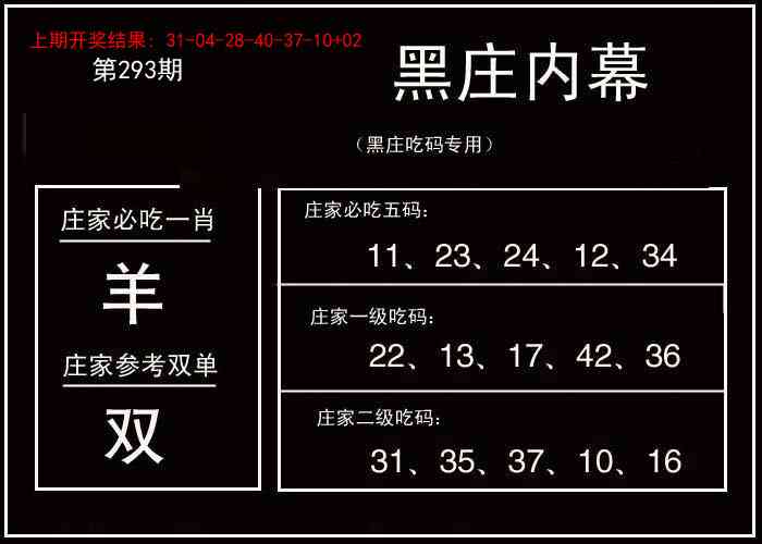 293期黑庄内幕[图]