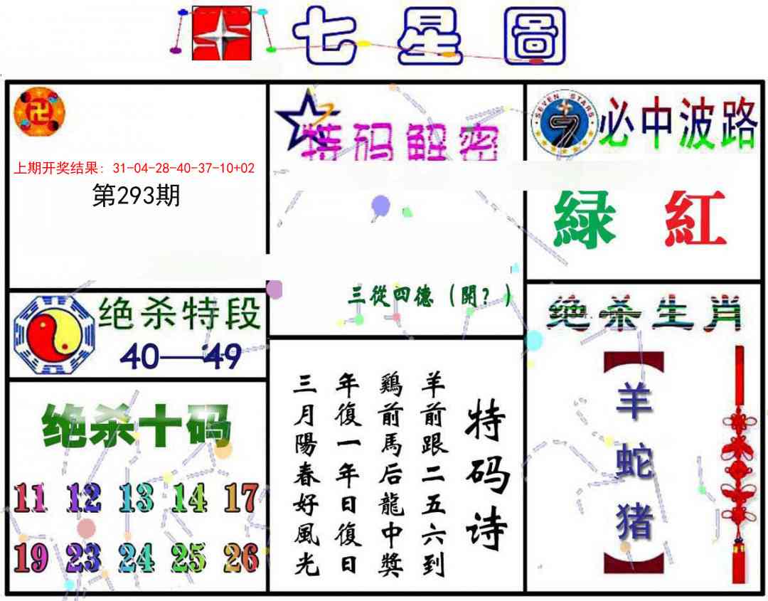 293期七星图A[图]