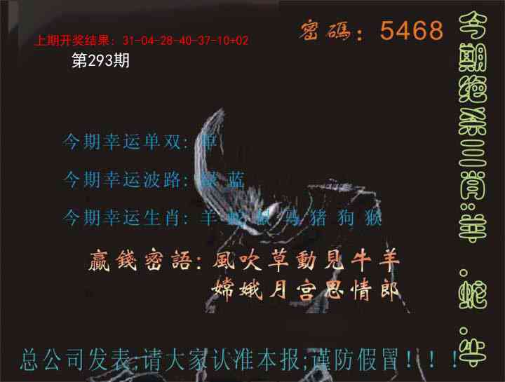 293期特码报[图]