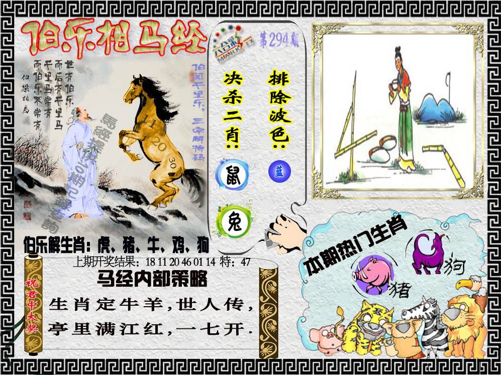 294期伯乐相马经[图]