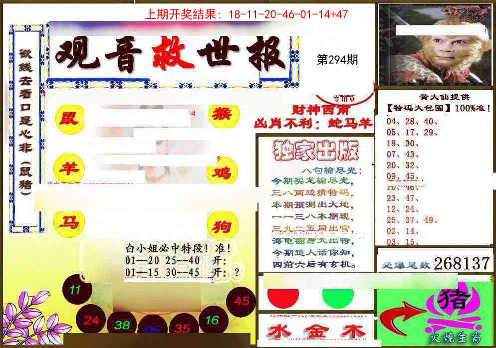 294期(另)观音救世密报[图]