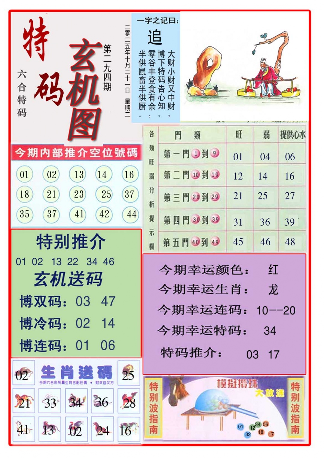 294期特码玄机图[图]