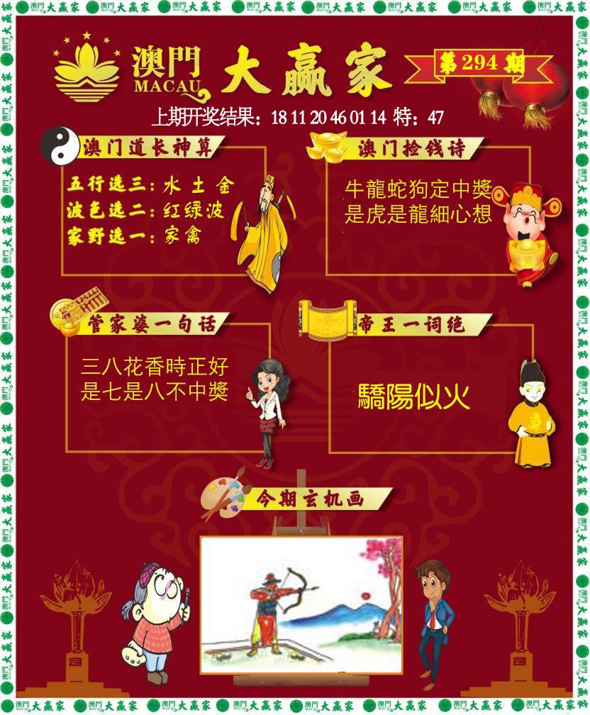294期大赢家[图]