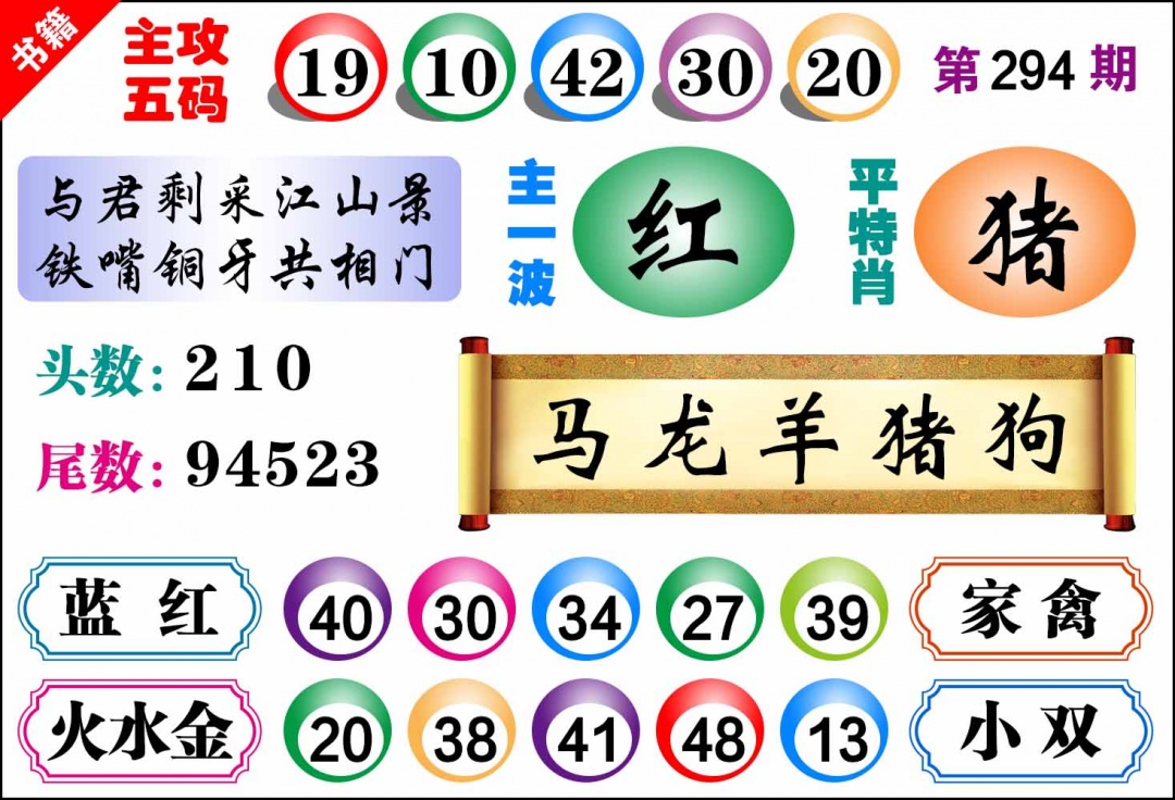 294期澳门主攻五码[图]