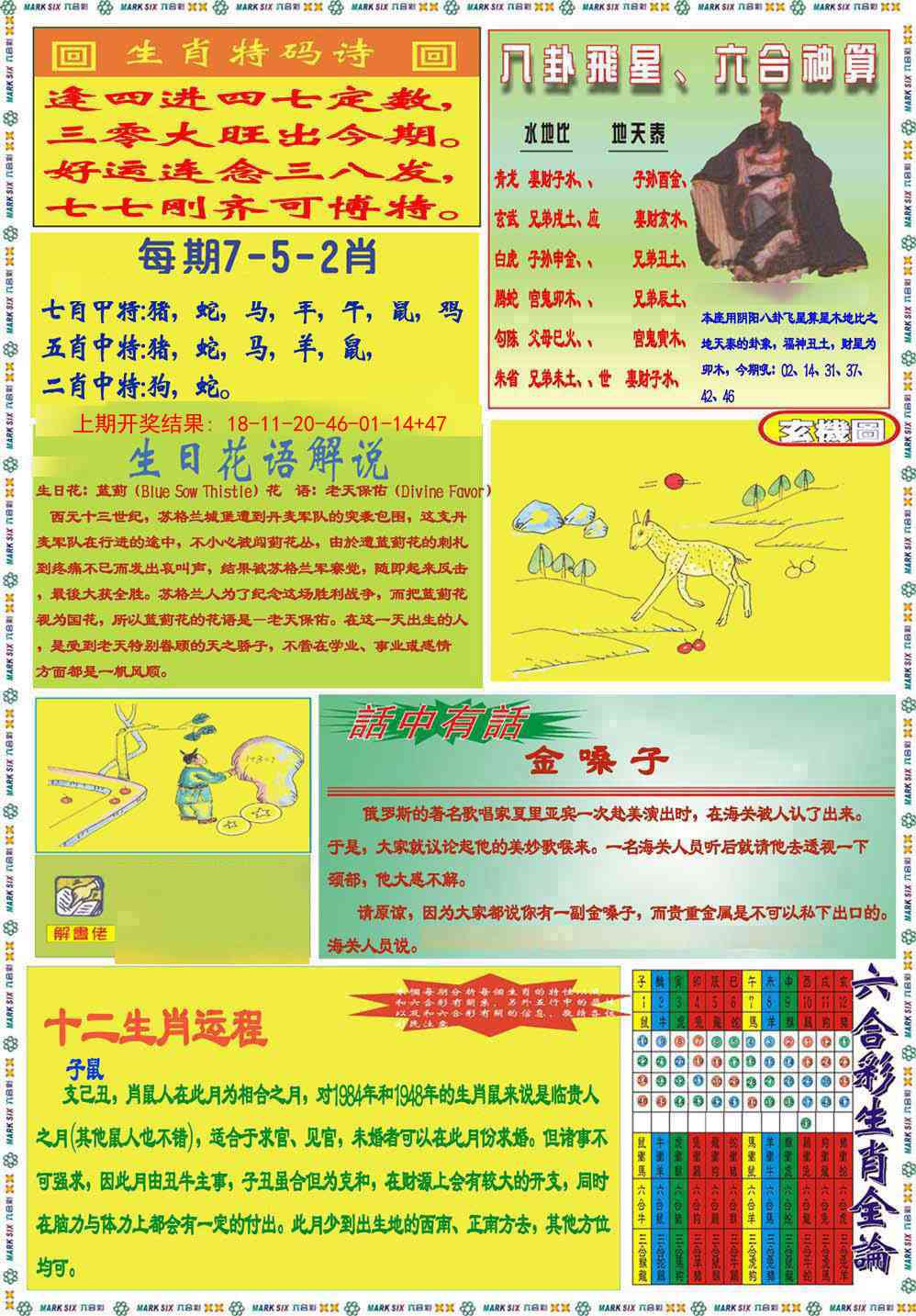 294期九龍马经B(推荐)[图]