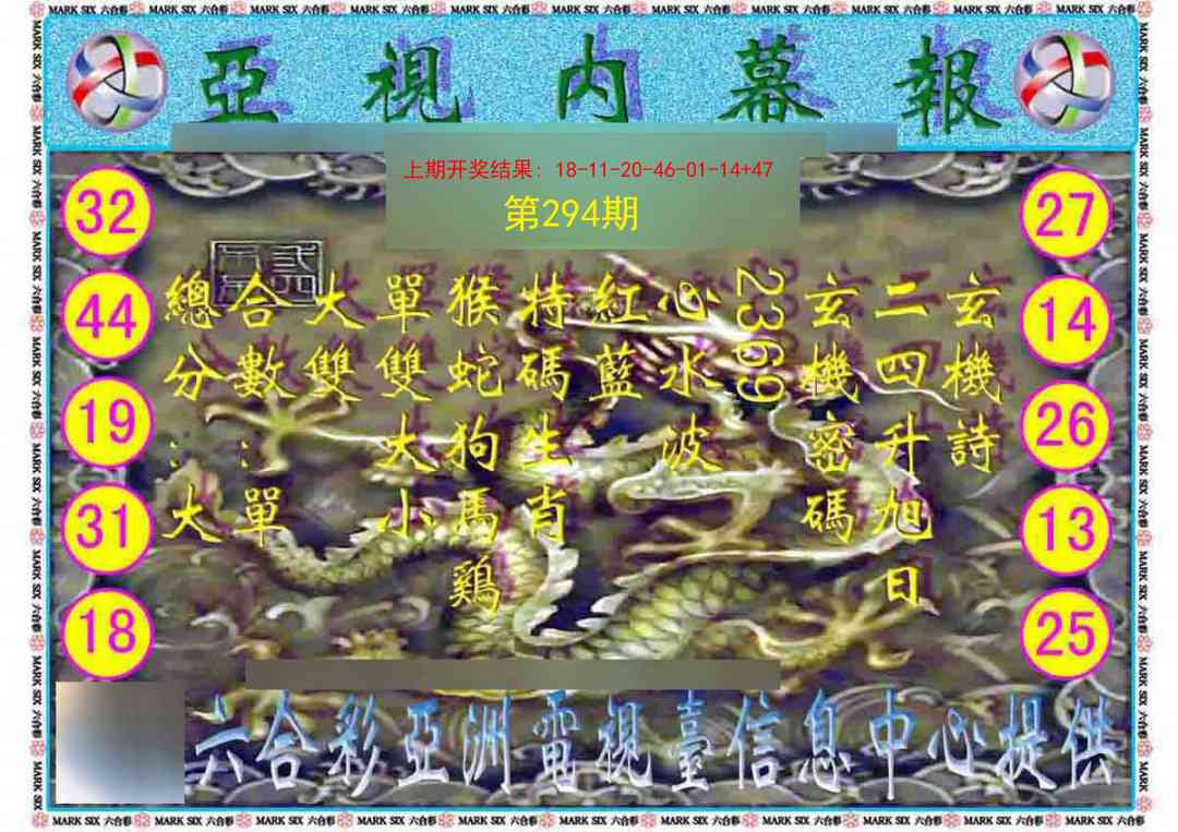 294期亚视内幕报[图]