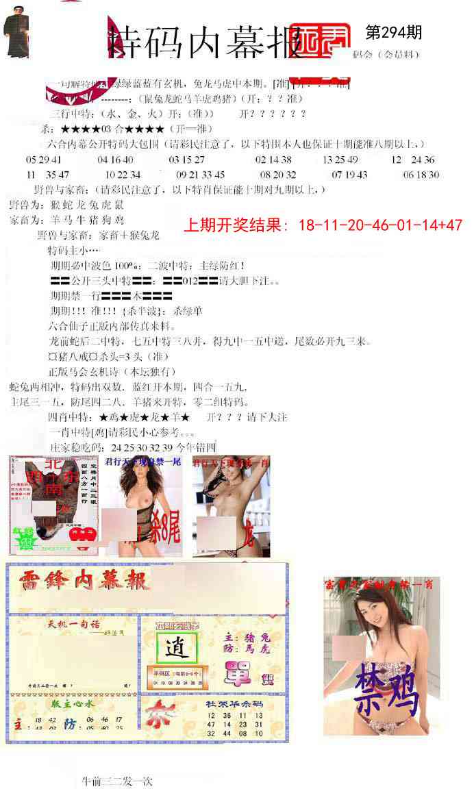 294期特码内幕报[图]