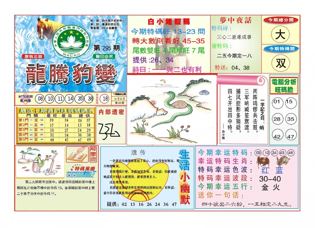 295期龙腾豹变[图]