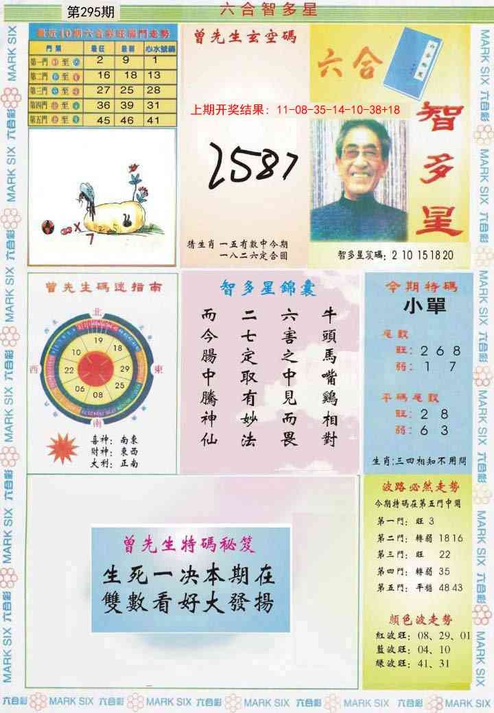 295期六合智多星[图]