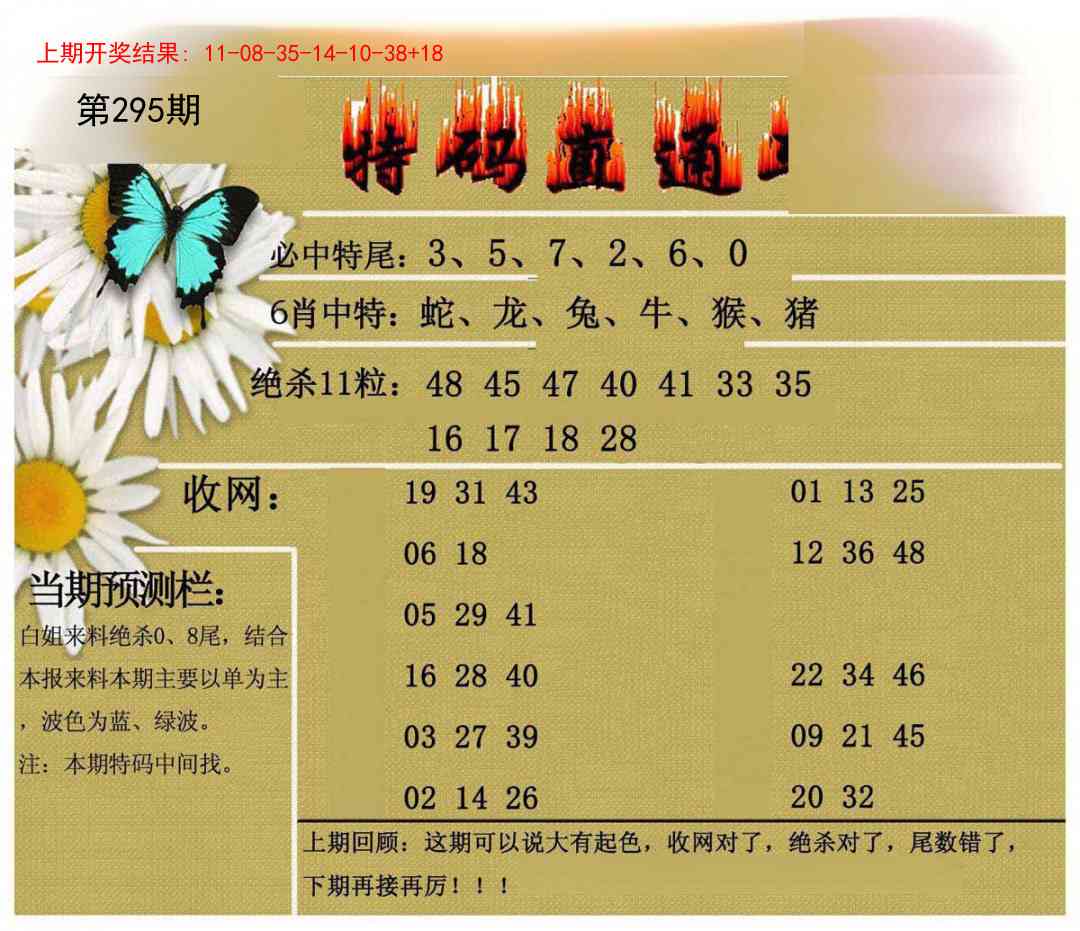 295期特码直通车[图]