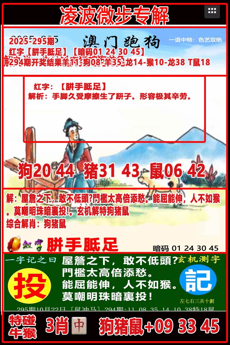 295期凌波微步[图]