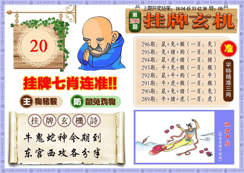 296期挂牌玄机[图]