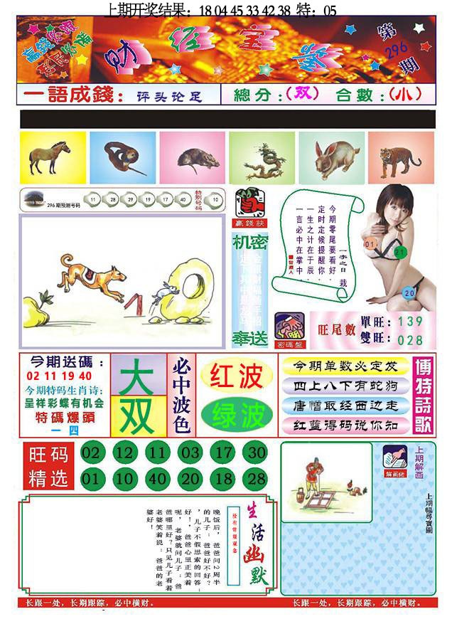 296期118财经宝鉴[图]