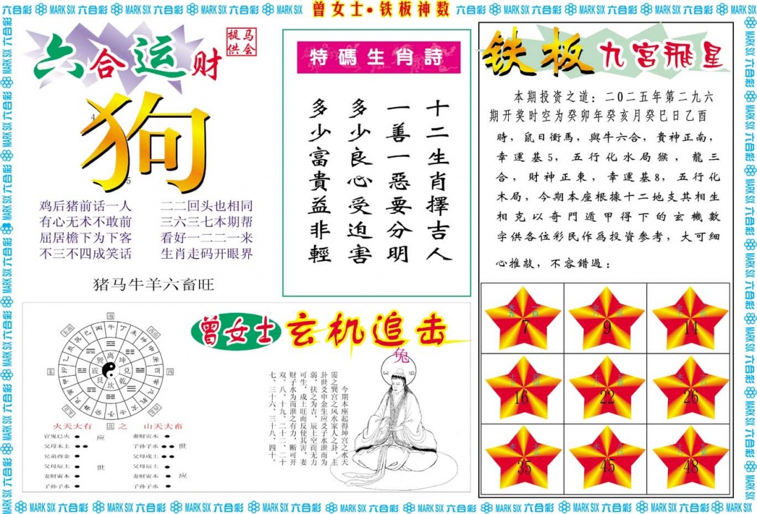 296期曾女士铁板神数B[图]