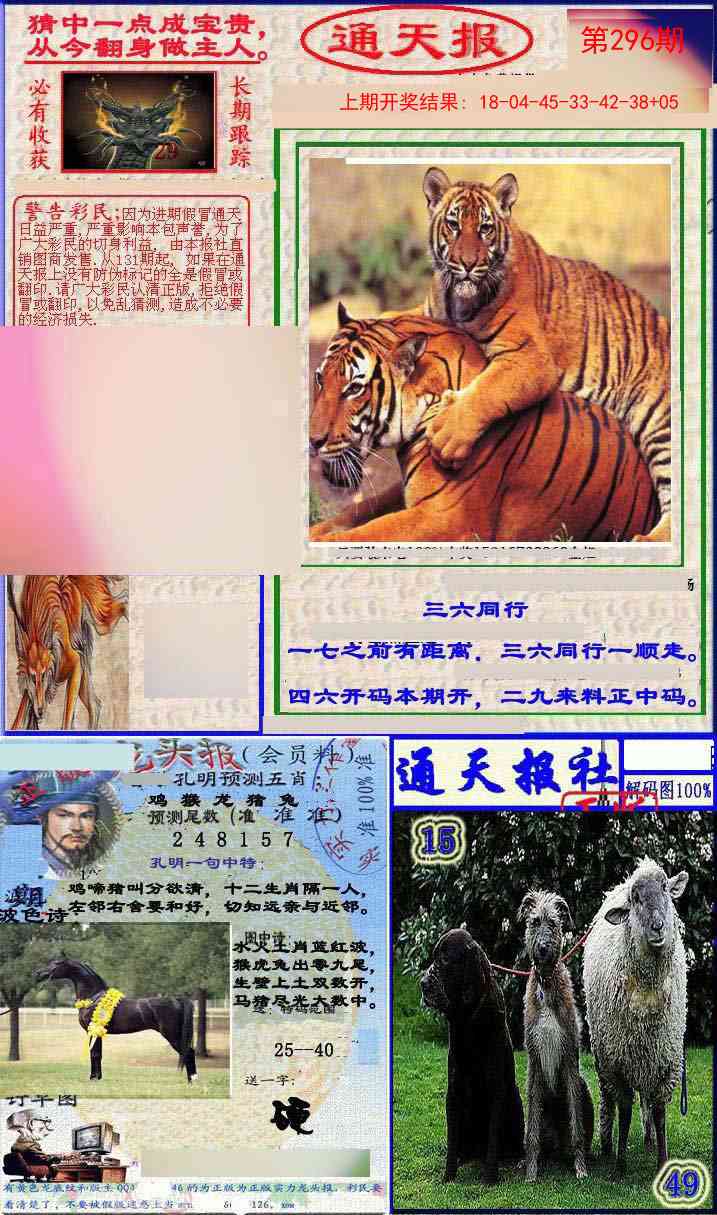 296期实力通天报[图]