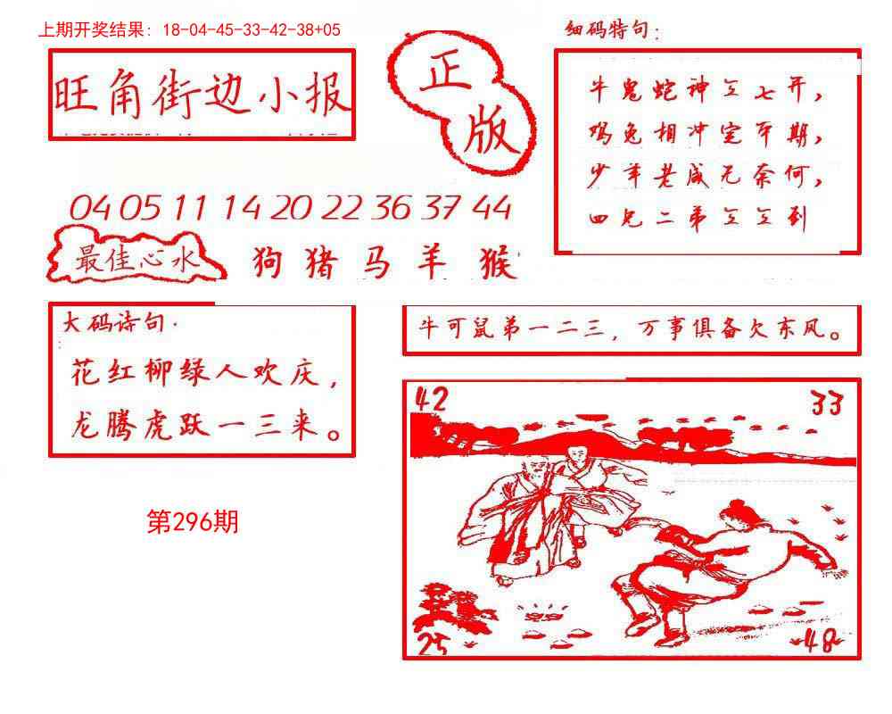 296期旺角街边小报[图]