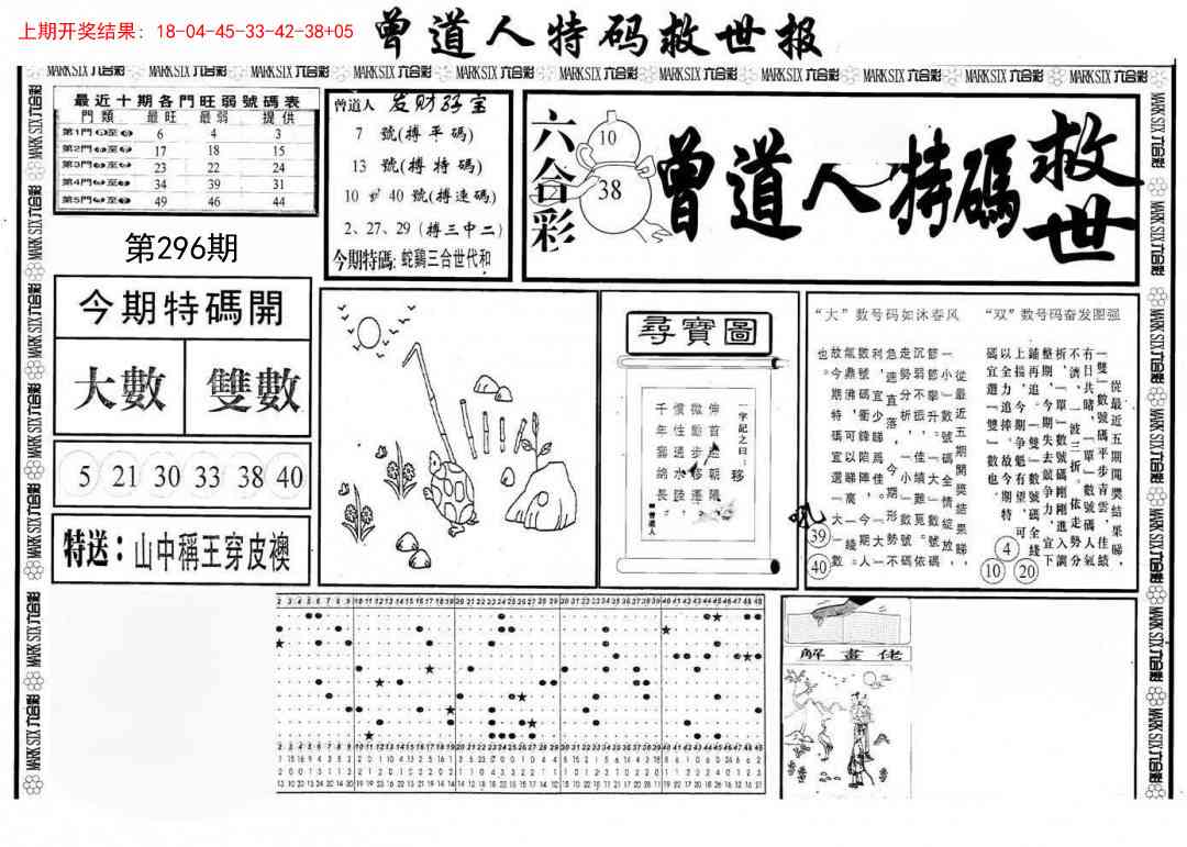 296期曾道人特码救世A[图]