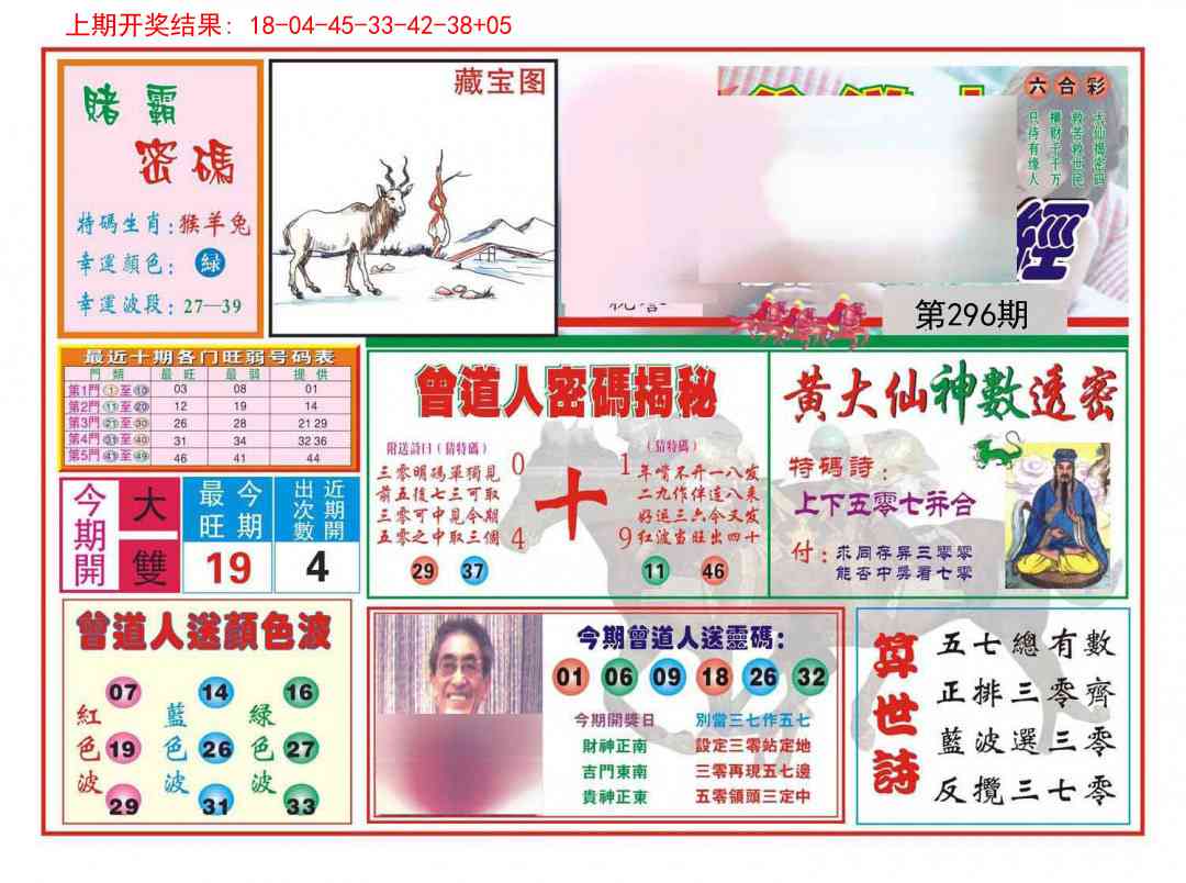 296期赢钱一经[图]