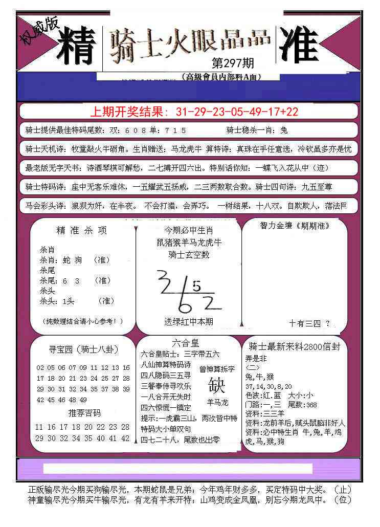 297期骑士火眼晶晶B[图]