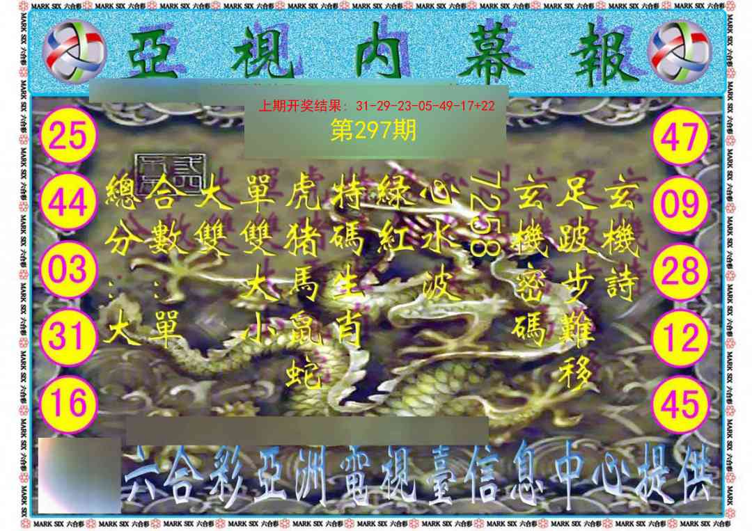 297期亚视内幕报[图]