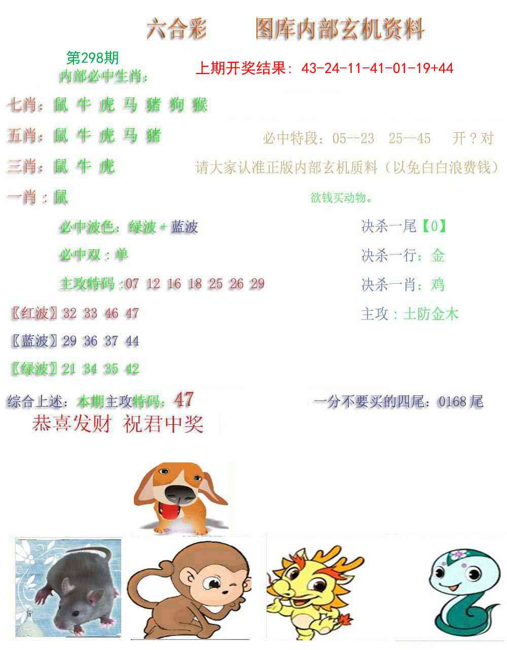298期内部玄机资料[图]